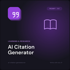 AI Citation Generator prompt cover