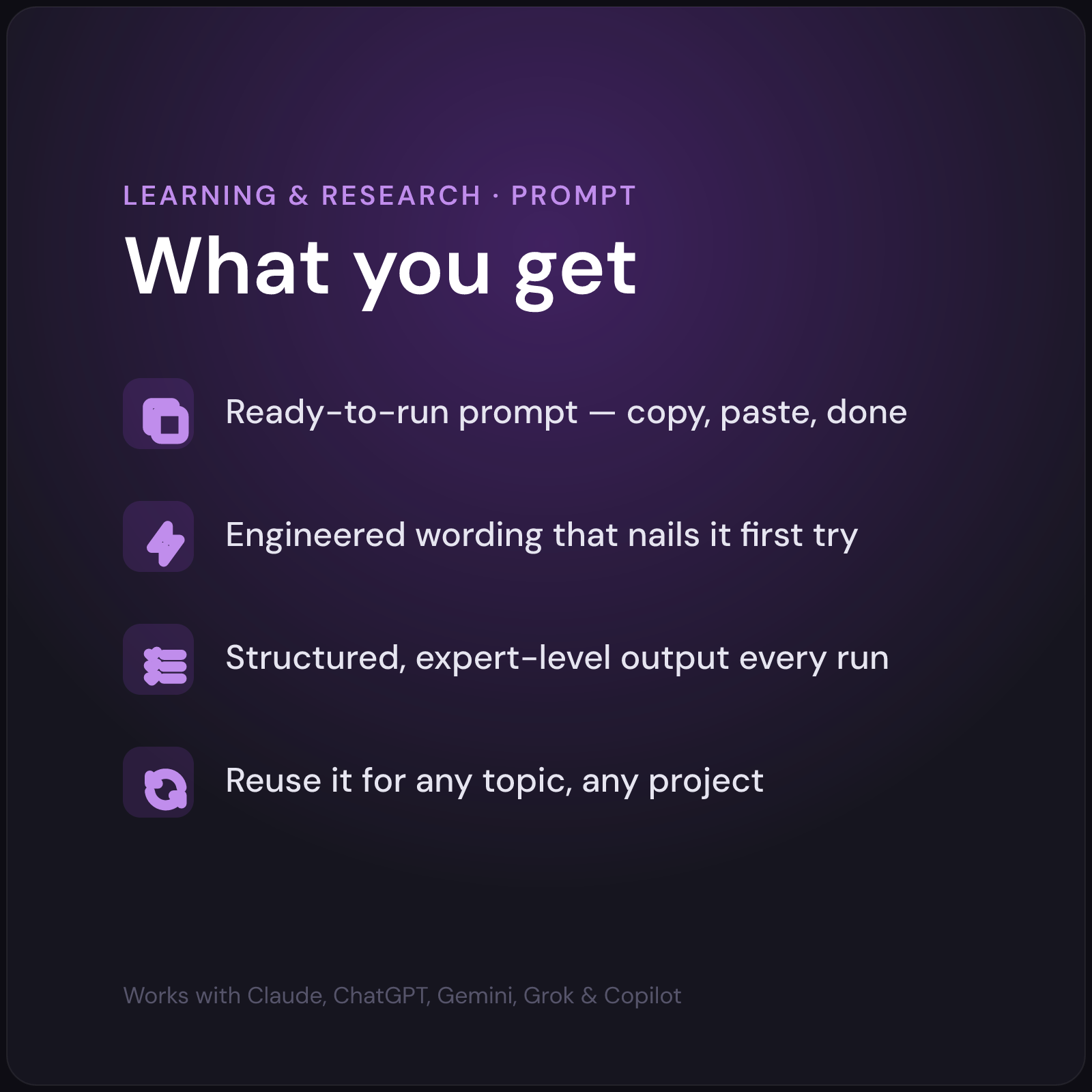 AI Research Summary Generator — what's included