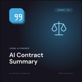 AI Contract Summary prompt cover