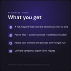 Helen — AI Business Report Agent — what's included