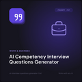 AI Competency Interview Questions Generator prompt cover