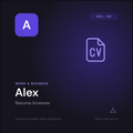 Alex — Resume Screener AI Skill cover