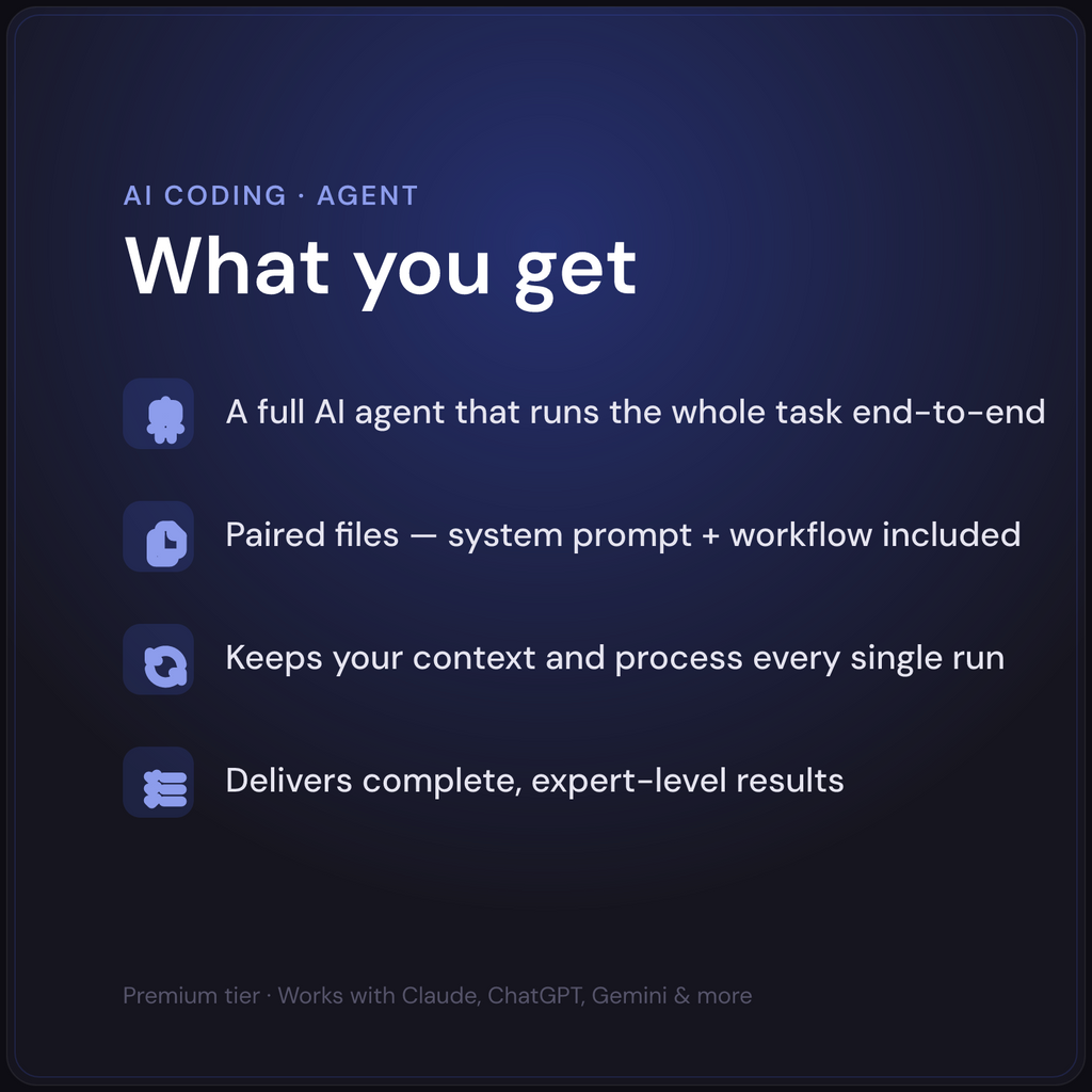 Edmund — AI Full Stack Developer Agent — what's included