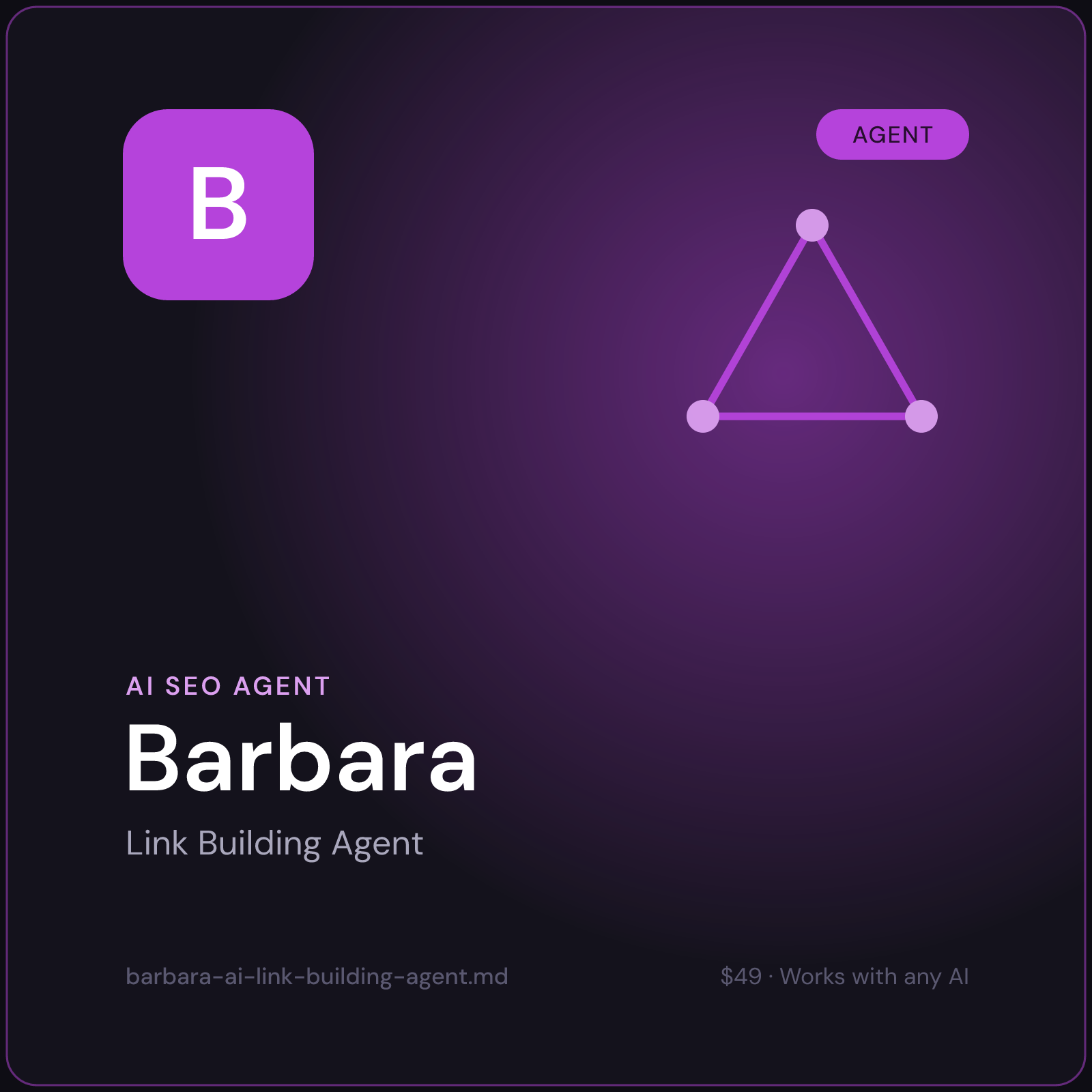 Barbara — AI Link Building Agent cover