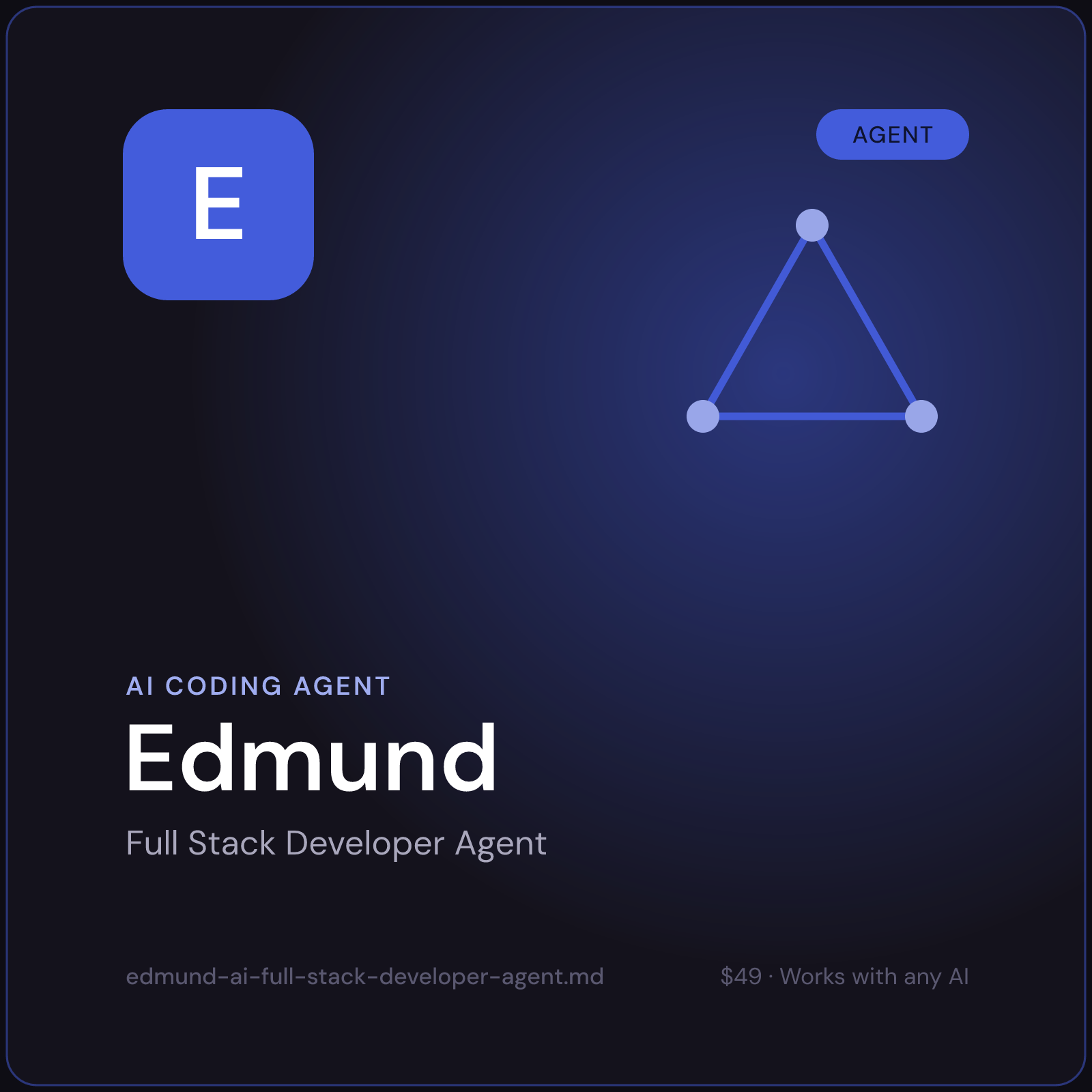 Edmund — AI Full Stack Developer Agent cover