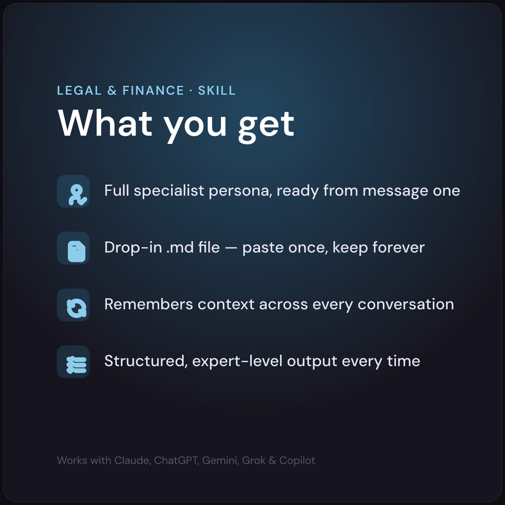 Victor — CFO AI Skill — what's included
