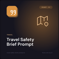 Travel Safety Brief Prompt cover