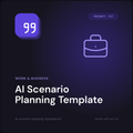 AI Scenario Planning Template prompt cover