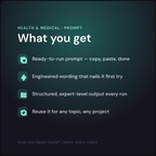 Healthcare SOP Prompt — what's included