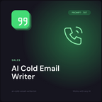 AI Cold Email Writer prompt cover