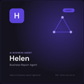 Helen — AI Business Report Agent cover