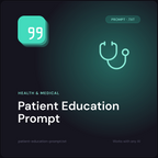 Patient Education Prompt cover