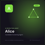 Alice — AI Candidate Screening Agent cover