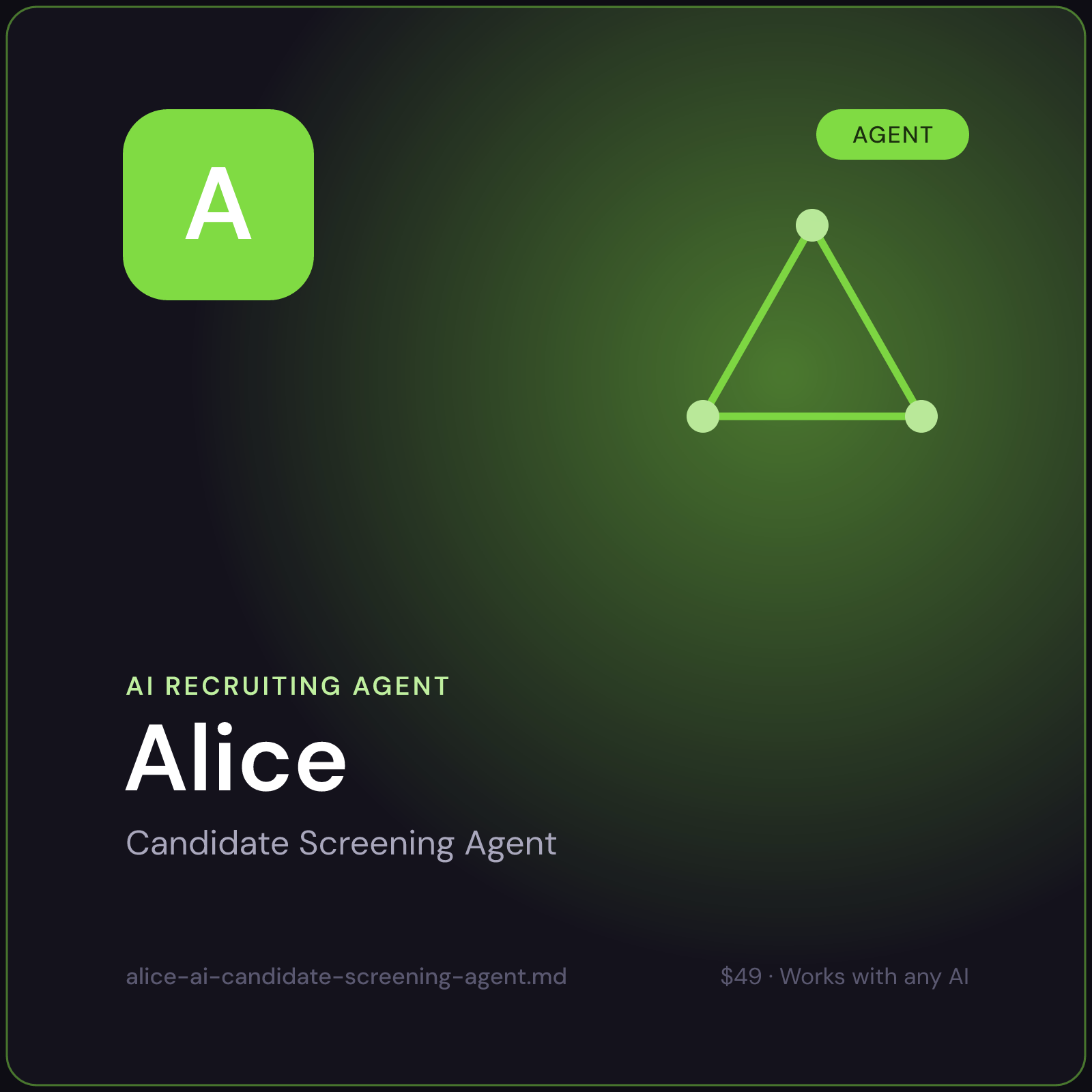 Alice — AI Candidate Screening Agent cover