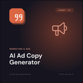 AI Ad Copy Generator prompt cover