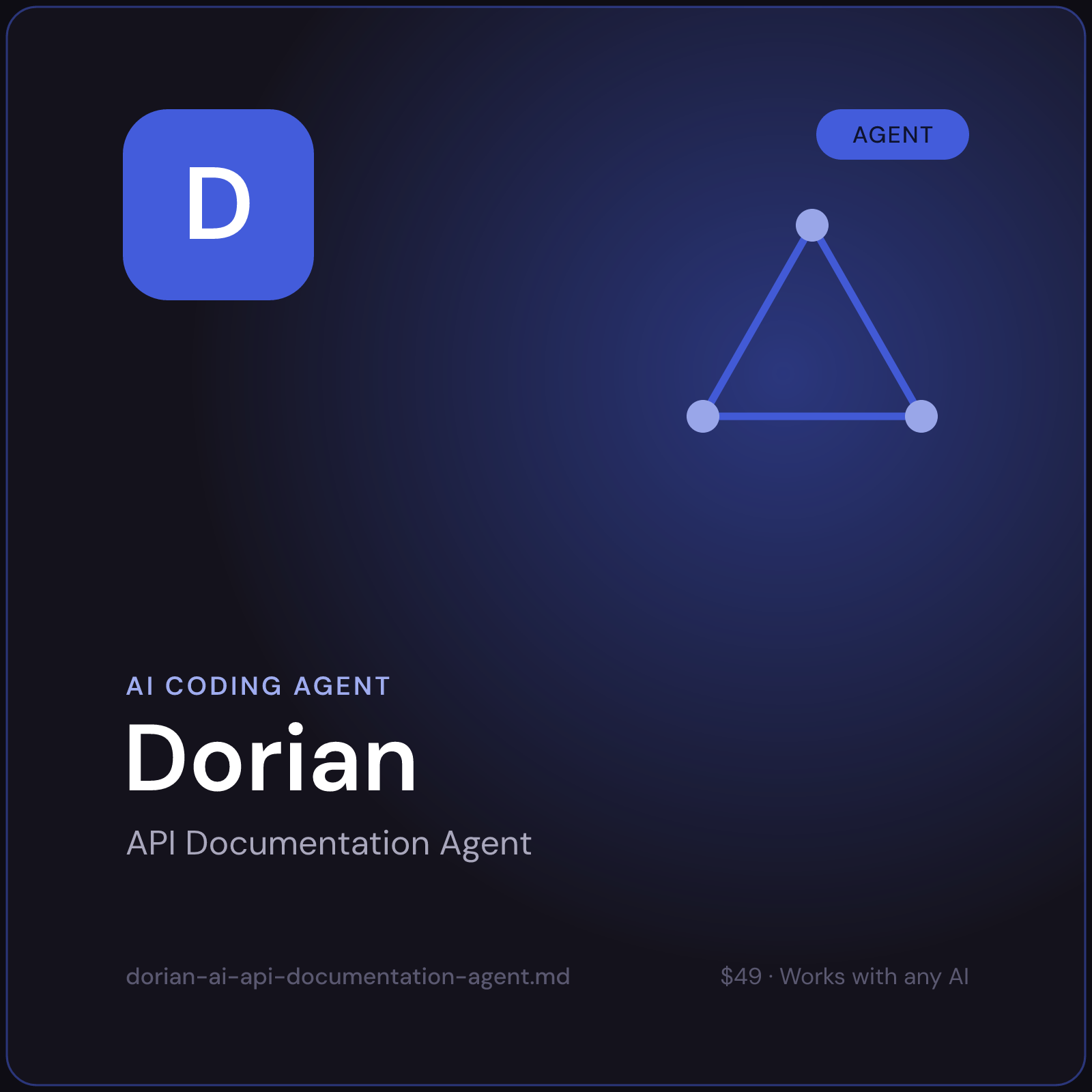 Dorian — AI API Documentation Agent cover