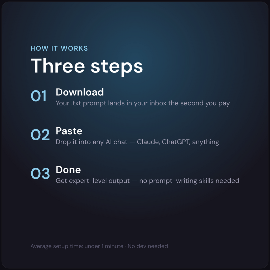 AI NDA Generator — how it works in 3 steps