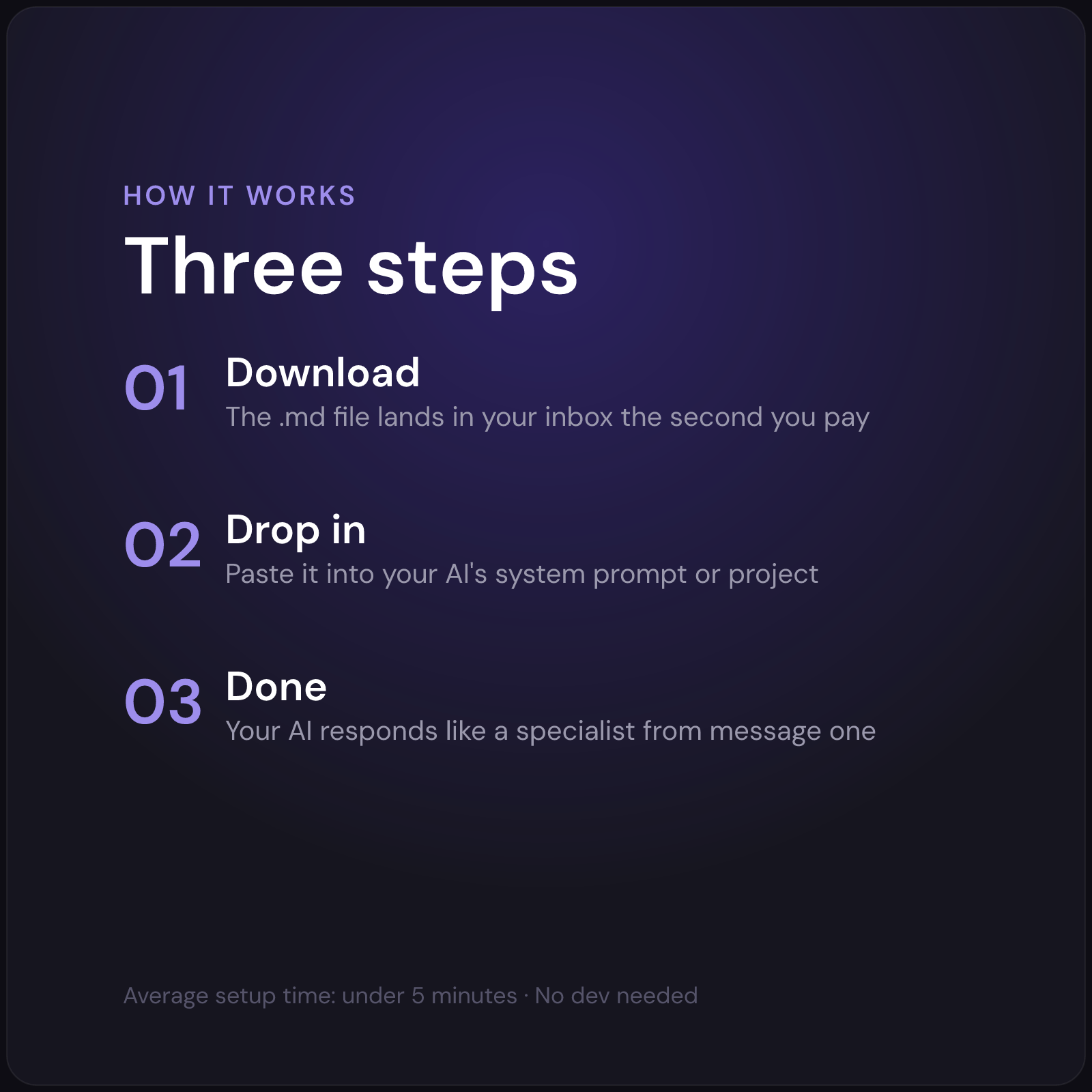Adrian — CFO AI Skill — how it works in 3 steps