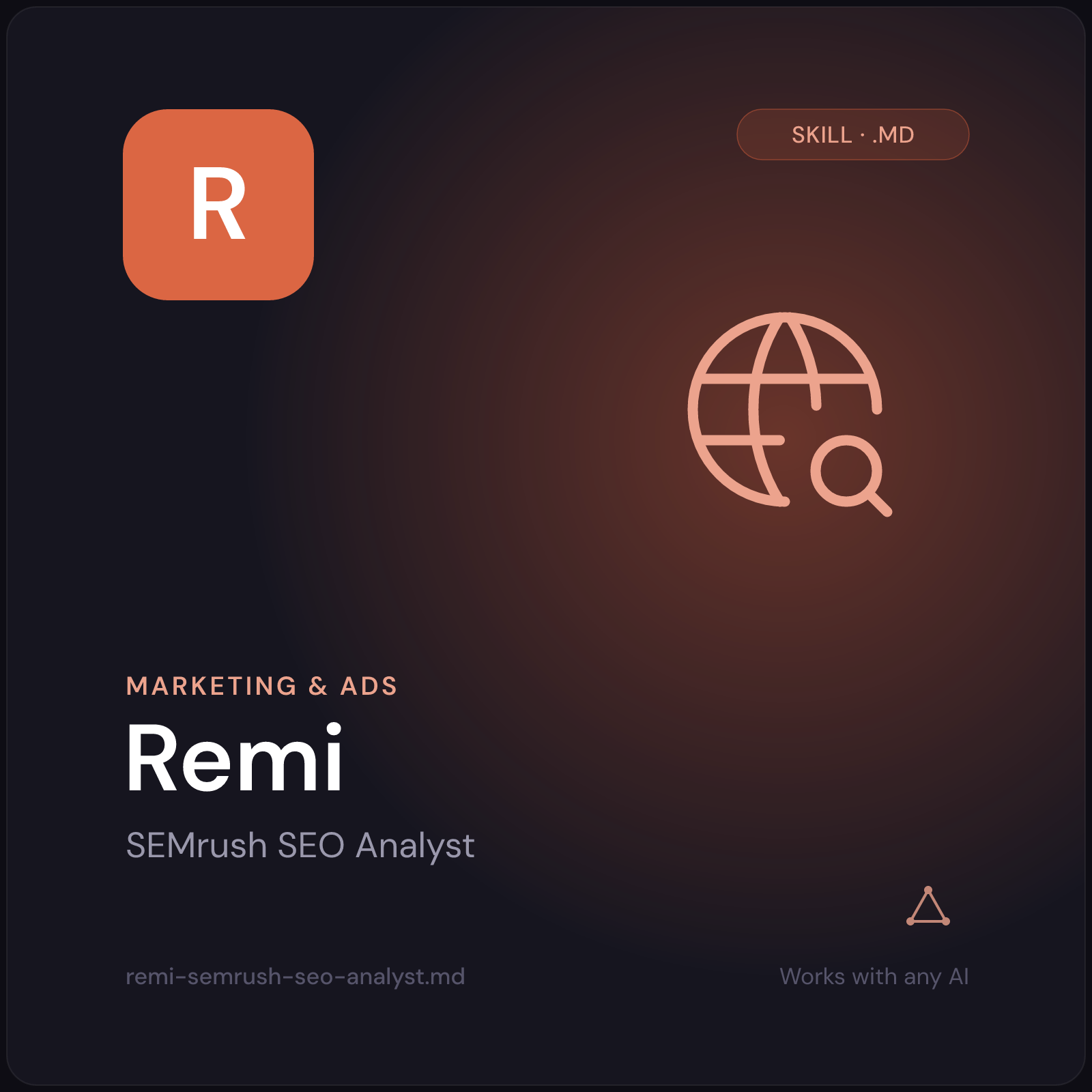 Remi — SEMrush SEO Analyst AI Skill cover