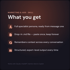 Beck — CRO Specialist AI Skill — what's included