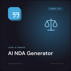 AI NDA Generator prompt cover