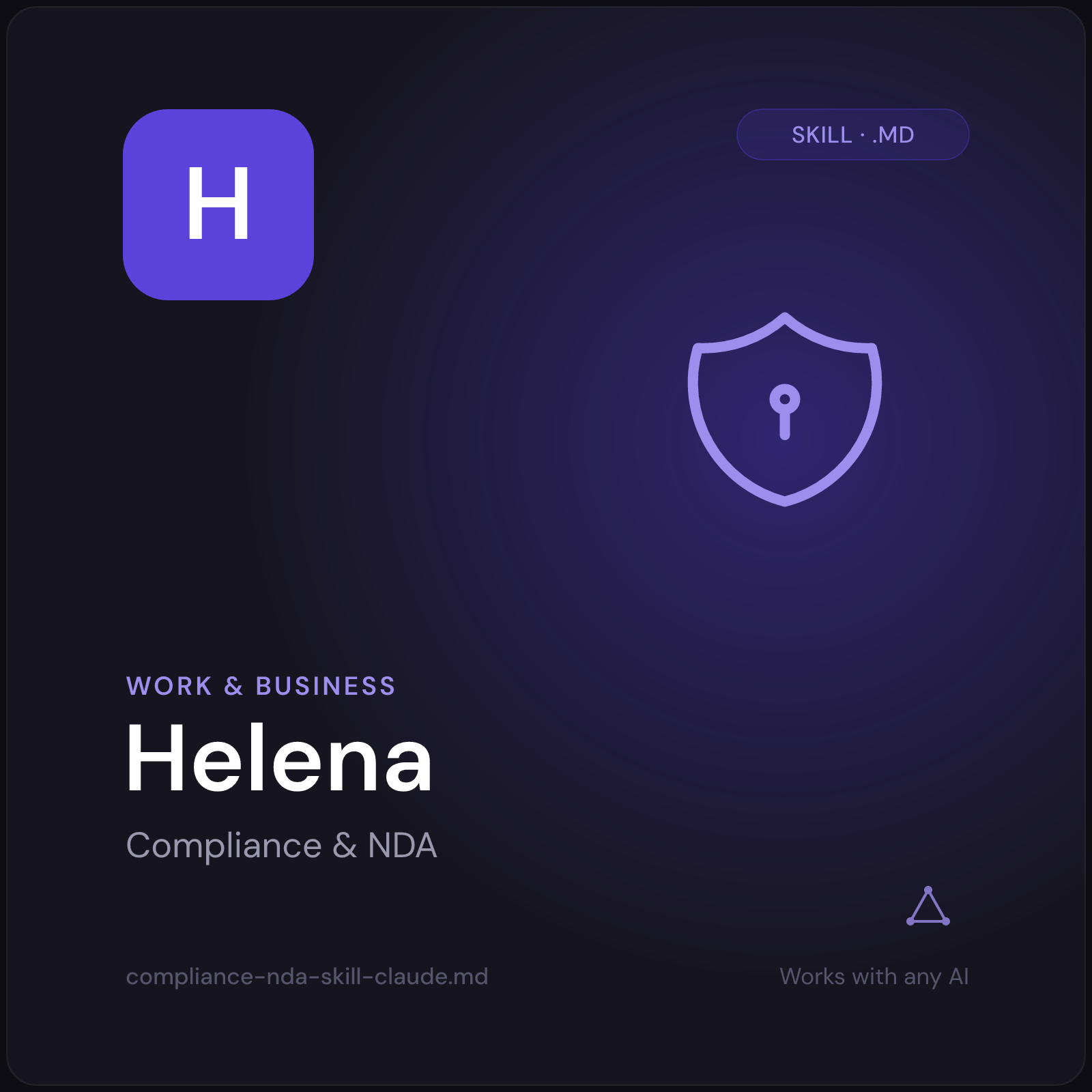 Helena — Compliance & NDA AI Skill cover