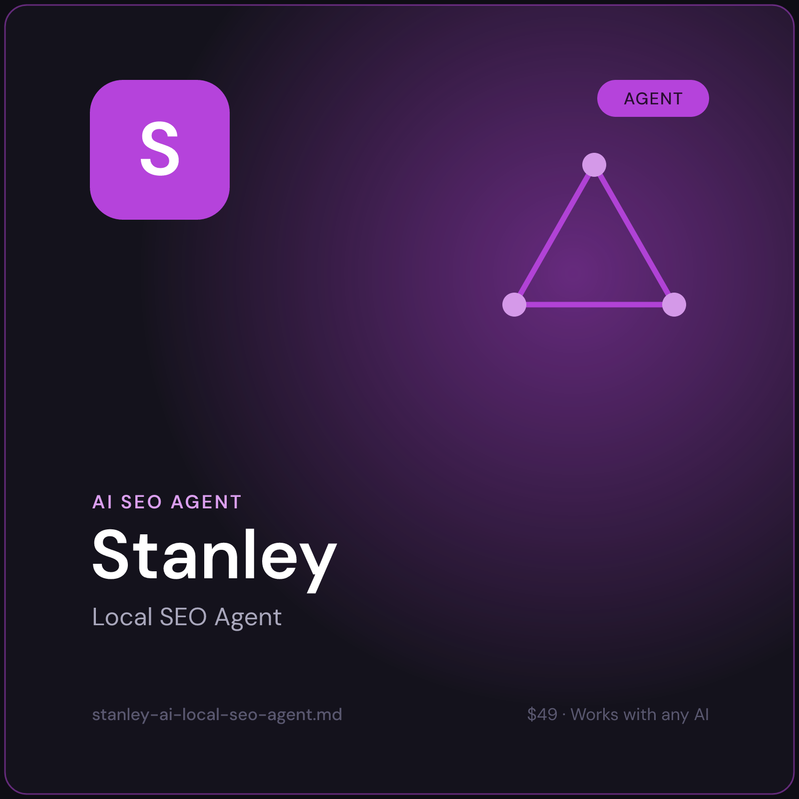 Stanley — AI Local SEO Agent cover