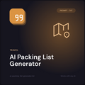 AI Packing List Generator prompt cover