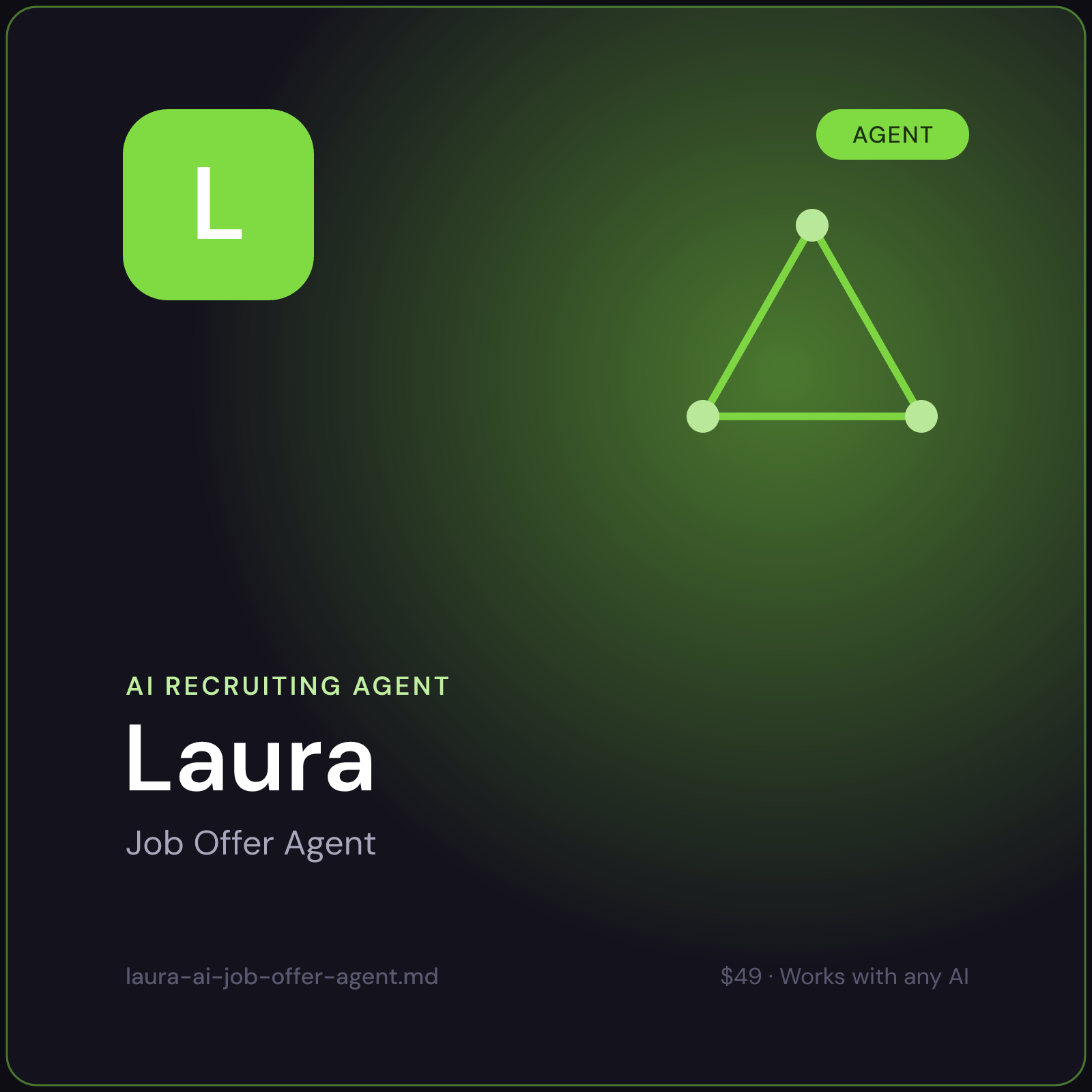 Laura — AI Job Offer Agent cover