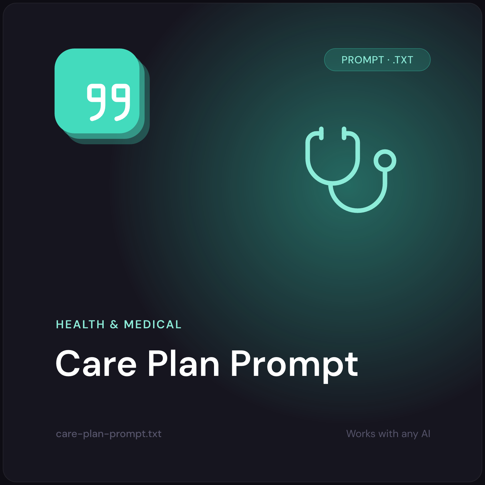 Care Plan Prompt cover