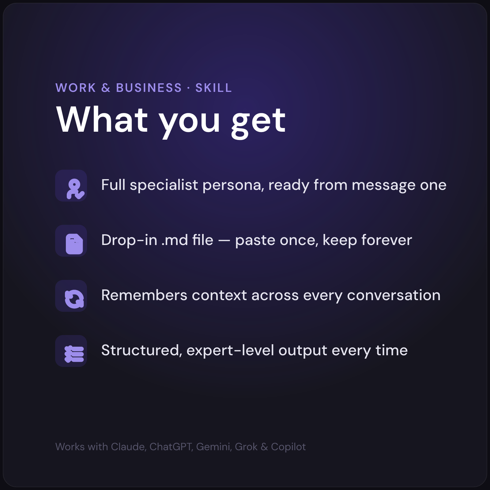 Adrian — CFO AI Skill — what's included
