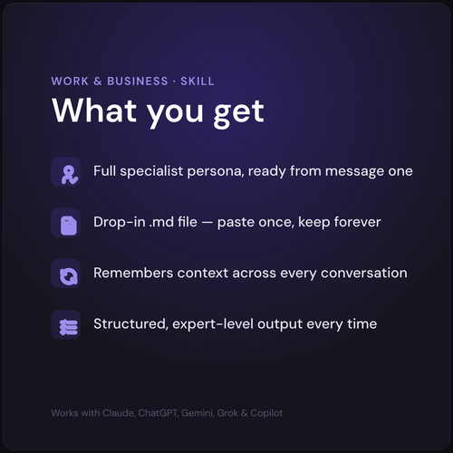Adrian — CFO AI Skill — what's included