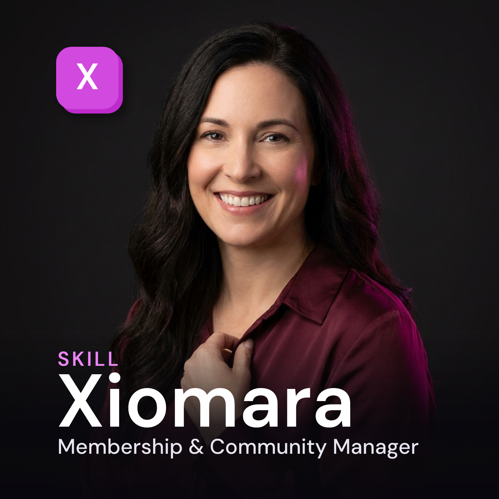 Xiomara — Membership & Community Manager AI Skill