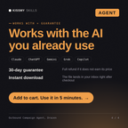 The Outbound Campaign Agent, Drazen AI agent works with Claude, ChatGPT, Gemini and any AI chat, 30-day money-back guarantee