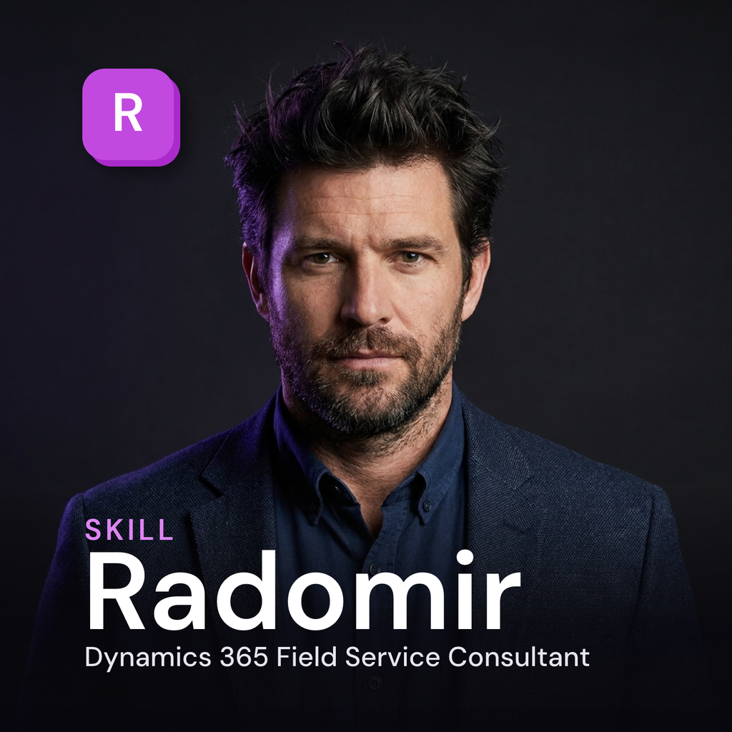 Radomir - Dynamics 365 Field Service Consultant AI Skill