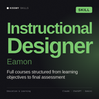 Instructional Designer, Eamon AI skill by KissMySkills, cover