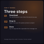 three steps