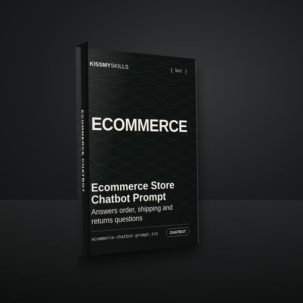 Ecommerce Store Chatbot Prompt cover