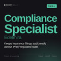 Compliance Specialist, Edelmira AI skill by KissMySkills, cover