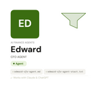 Edward — Agent AI directeur financier (CFO)