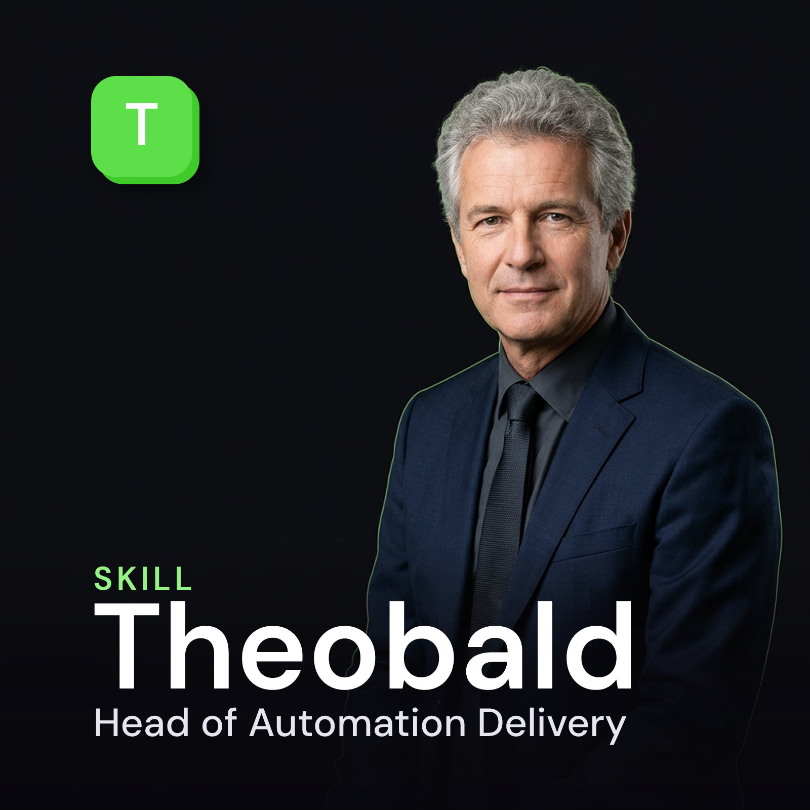 Theobald — Head of Automation Delivery AI Skill cover