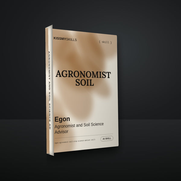 Egon - Agronomist and Soil Science Advisor AI Skill cover