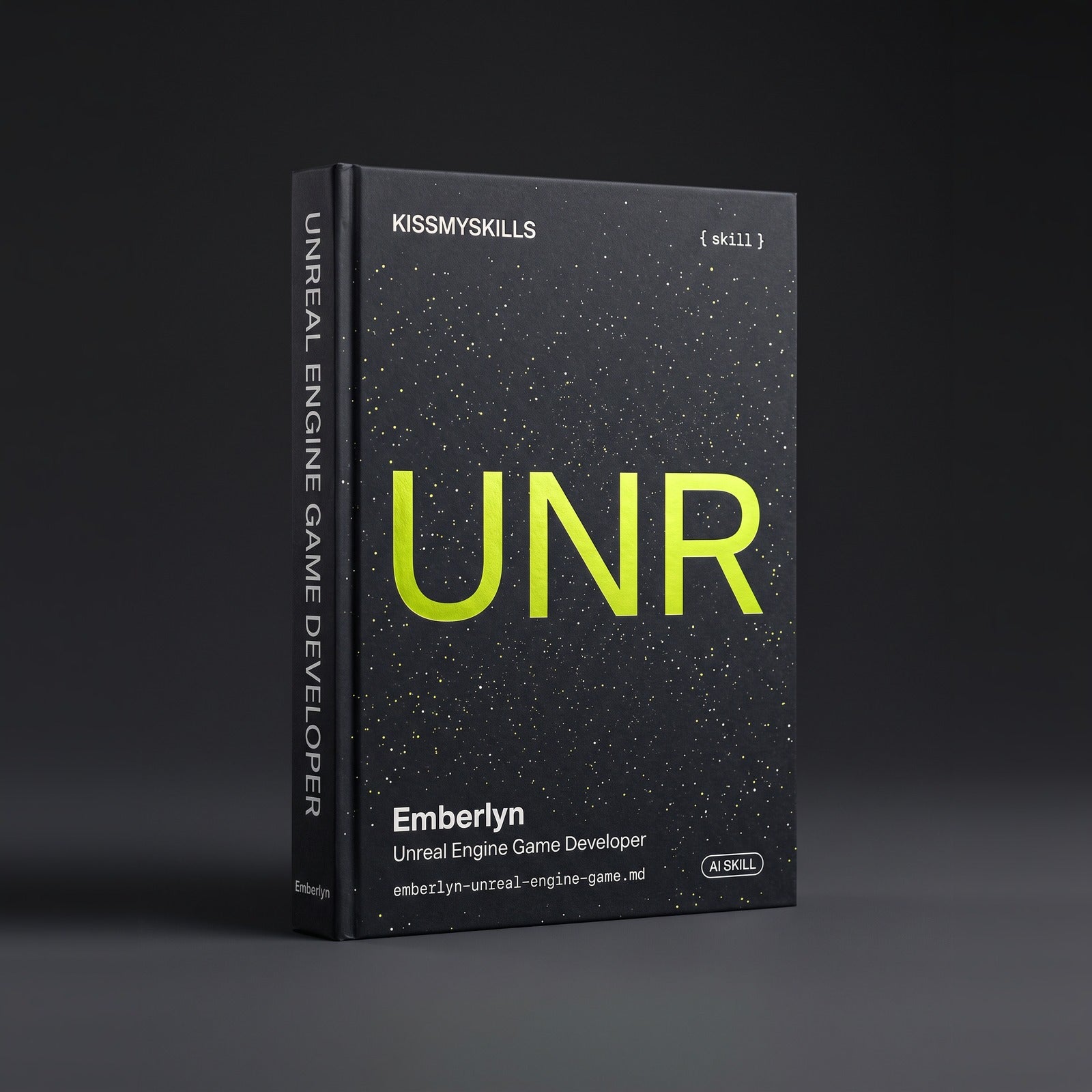 Emberlyn - Unreal Engine Game Developer Claude skill by KissMySkills, hardcover volume cover