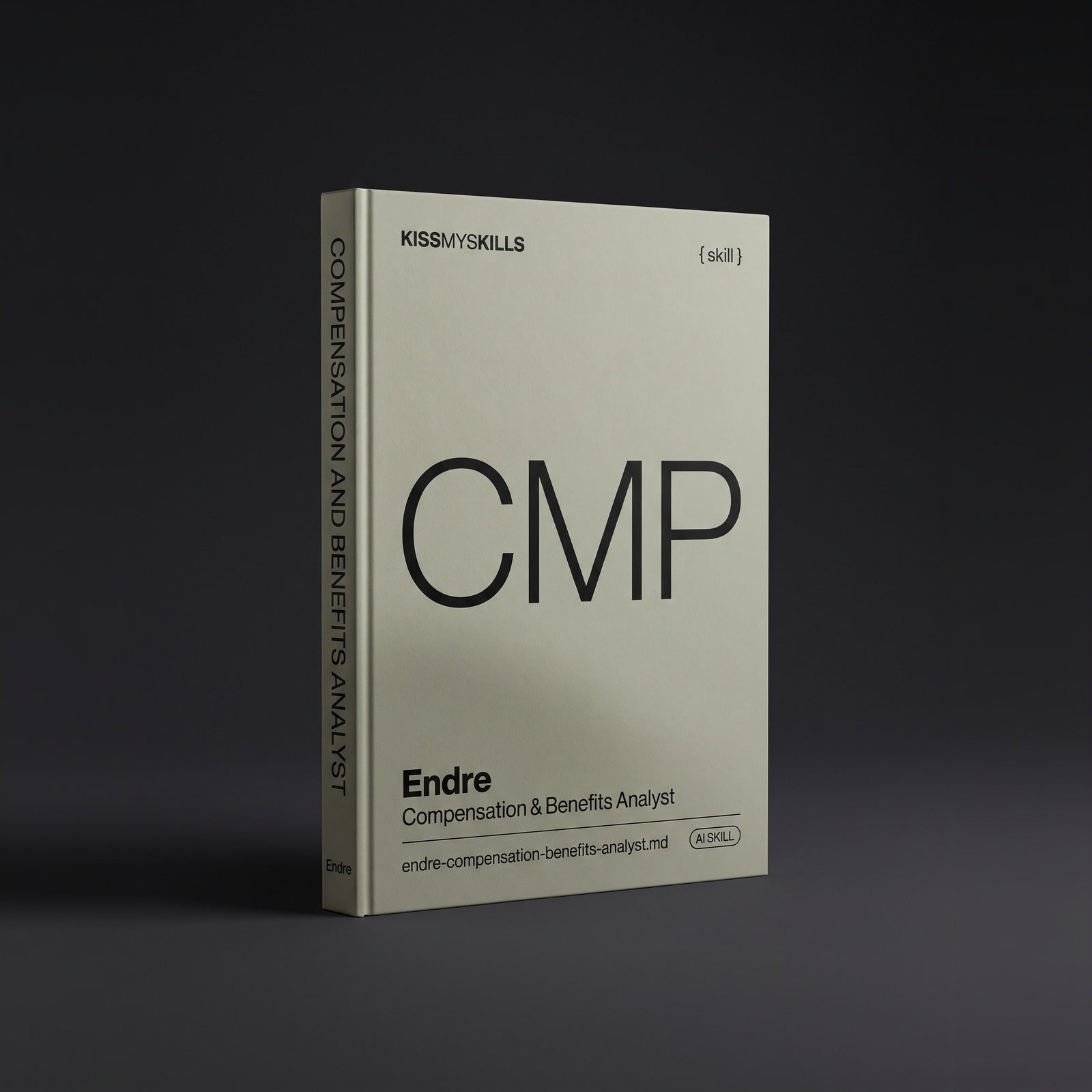 Compensation & Benefits Analyst Claude skill by KissMySkills, hardcover volume cover