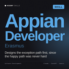 Appian Developer, Erasmus AI skill by KissMySkills, cover