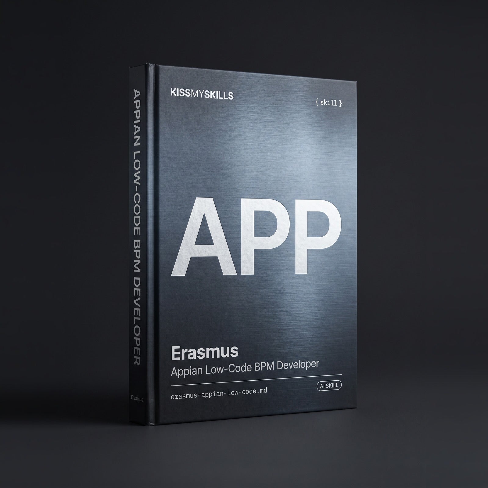 Appian Low-Code BPM Developer Claude skill by KissMySkills, hardcover volume cover