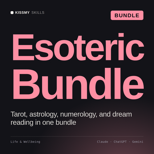 Esoteric Bundle AI bundle by KissMySkills, cover