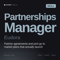 Partnerships Manager, Eudora AI skill by KissMySkills, cover