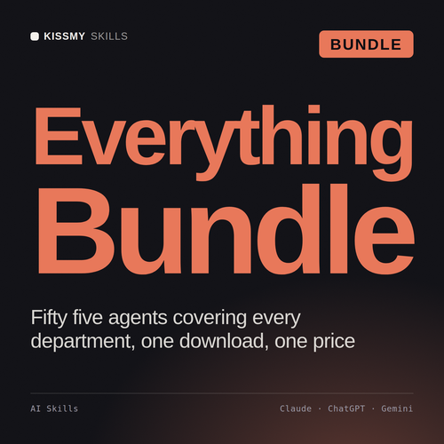 Everything Bundle AI bundle by KissMySkills, cover