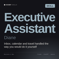 Executive Assistant, Diane AI skill by KissMySkills, cover